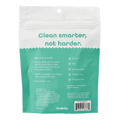 Bottle Cleaning Tablets EcoBrite