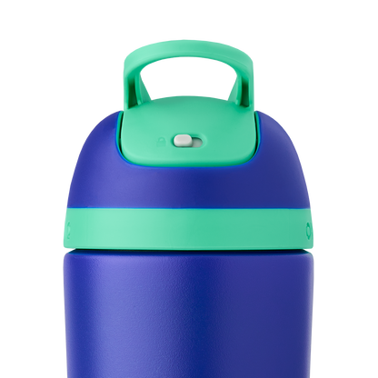 Kids¡¯ Stainless Steel Flip? Teal + Pink